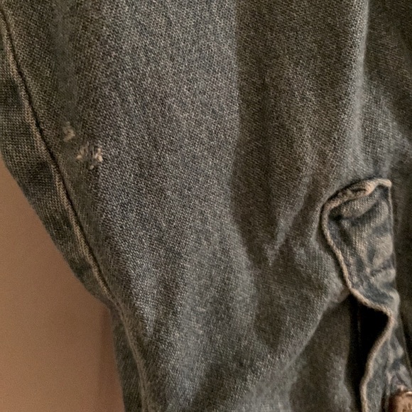 Talbots Denim Button Down, Embroidered Birds Design, Oversized Fit, Fall Ready! - Picture 6 of 8